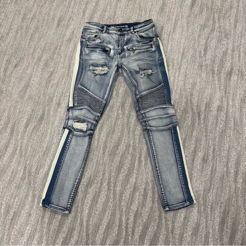Crysp Denim Richardson Biker Skinny Jeans Men’s Size 30